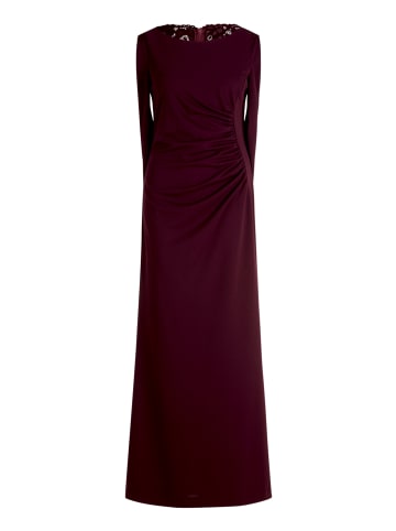 Vera Mont Abendkleid mit Spitze in Strong Aubergine