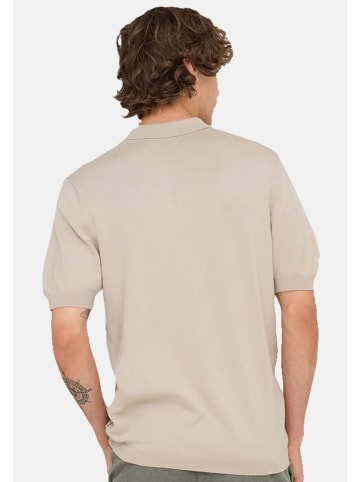 ONLY & SONS Poloshirt Wyler in Schwarz / beige