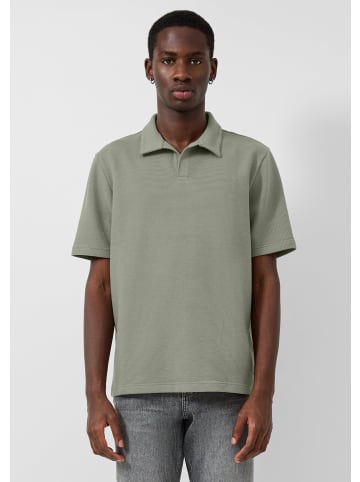 QS Polo-Shirt in 6140_petrol