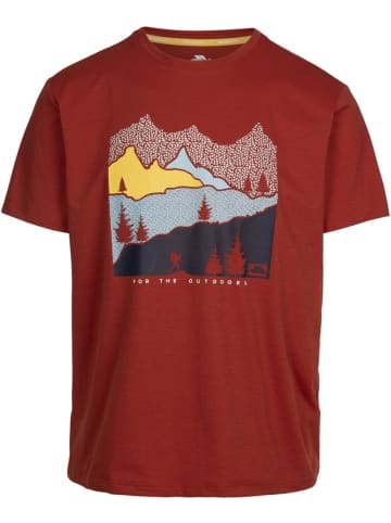 Trespass T-Shirt "Danub Casual T-Shirt" in Rot