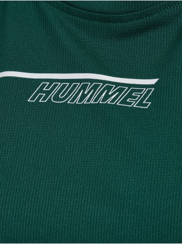 Hummel Hummel T-Shirt Hmlcourt Paddeltennis Damen Atmungsaktiv Feuchtigkeitsabsorbierenden Leichte Design in RAIN FOREST