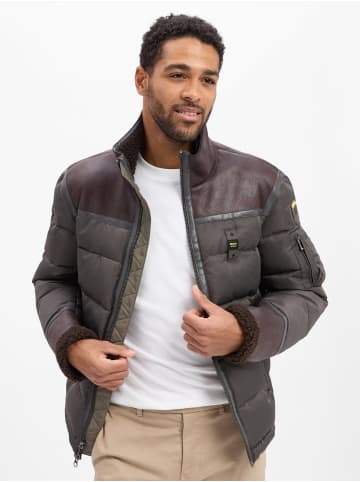 BLAUER USA Jacke in anthrazit schoko - 0001