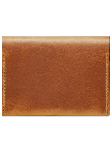 Knomo New Forest Kreditkartenetui Leder 11.5 cm in tan