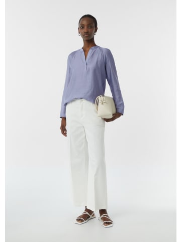 comma CI Bluse langarm in Blau