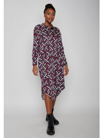 GreenBomb Kleid Basic in Samt-Labyrinth