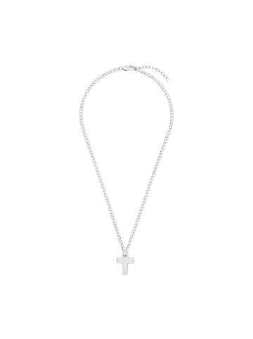 Tom Tailor Kette mit Anhänger Edelstahl in silber