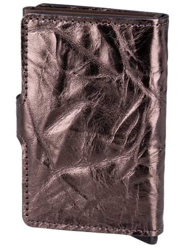 Secrid Geldbörse Miniwallet Crunch in Bronze