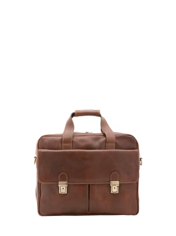 Viola Castellani Handtasche in BROWN