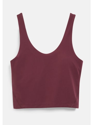 s.Oliver T-Shirt Bustier in 4919_bordeaux