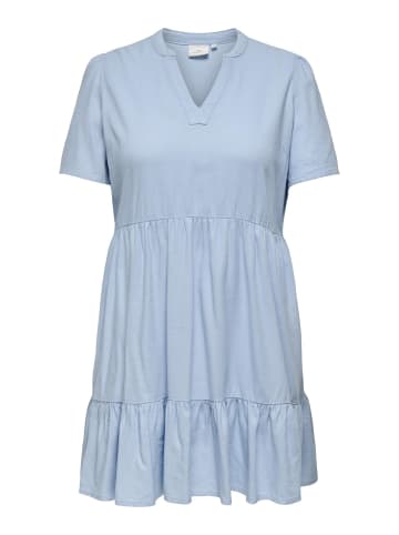 ONLY Carmakoma Kleid in Cashmere Blue