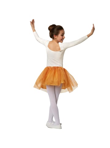 tectake Tutu aus 3-lagigen Tüll, gold