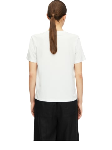 comma Shirt in weiß mehrfarbig