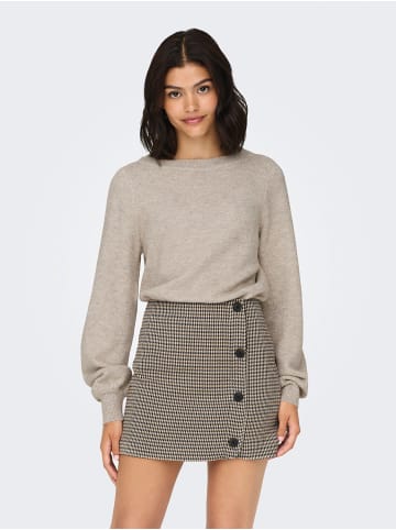 JDY Pullover 'RUE GLITTER' Beige