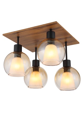 Globo lighting Deckenleuchte "BARRY I" in black
