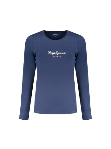 Pepe Jeans Blau Damen T-Shirt aus Baumwolle