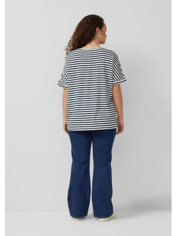 QS T-Shirt  in  58G0_tiefblau