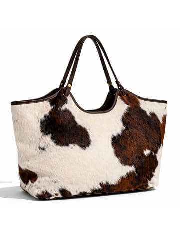 Allgäu Rebell Schultertasche " Muuh " in braun