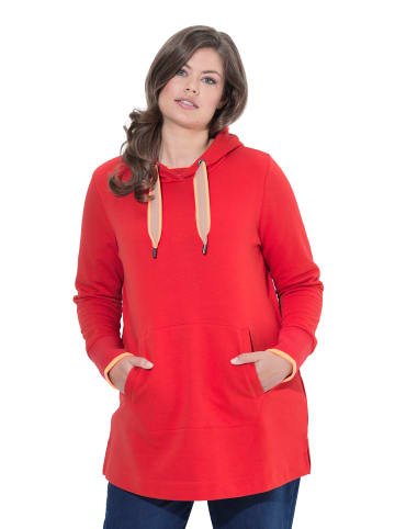 LAURASØN Sweatshirt in rot