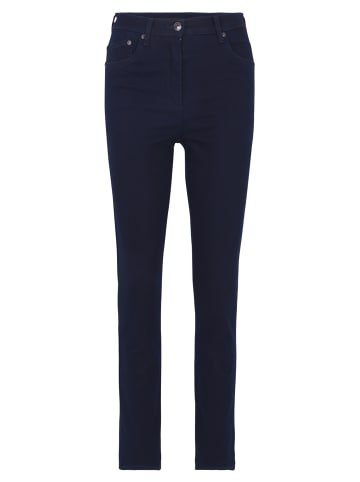 Betty Barclay Stretch-Hose mit hohem Bund in Dark Blue Denim