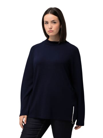 Ulla Popken Sweatshirt in marine