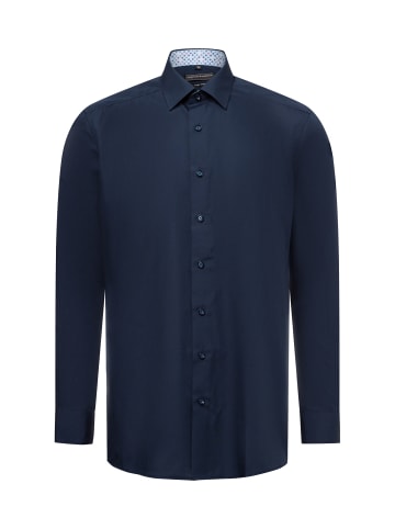 Finshley & Harding Businesshemd in marine