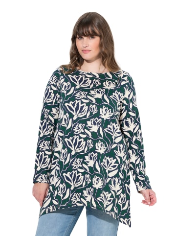 Ulla Popken Longshirt in smaragdgrün