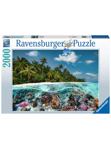 Ravensburger Puzzle 2.000 Teile Ein Tauchgang auf den Malediven Ab 14 Jahre in bunt