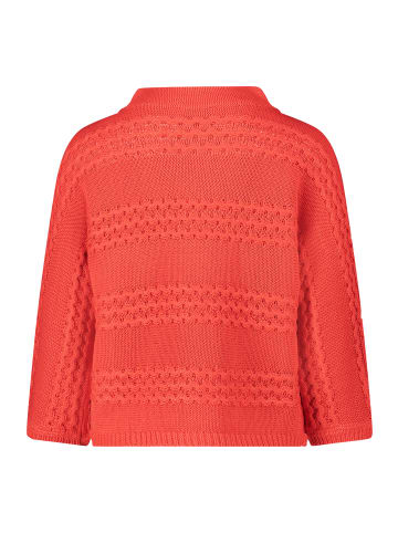 Betty Barclay Grobstrick-Pullover mit Struktur in Poppy Red