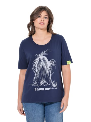 LAURASØN Shirt in navyblau