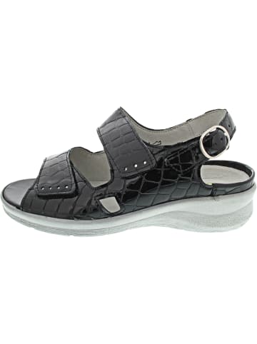 WALDLÄUFER Merle Sandale Schwarz