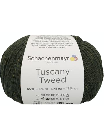 Schachenmayr since 1822 Handstrickgarne Tuscany Tweed, 50g in Oliv