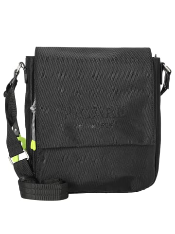 PICARD Lucky One - Schultertasche 27 cm (black) in schwarz