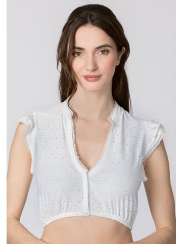 Stockerpoint Stockerpoint Dirndlbluse Oriana in weiss