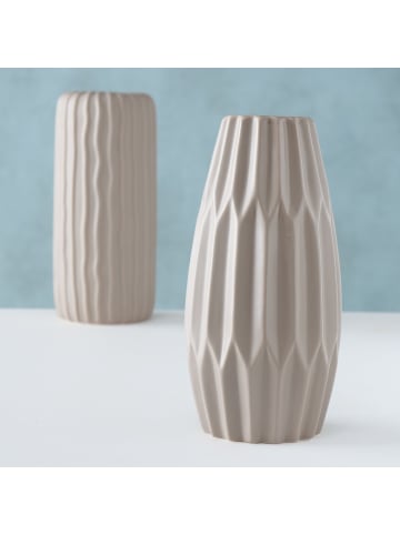 Boltze Vase in beige