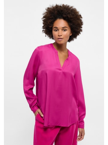 Eterna Bluse LOOSE FIT in vibrant pink