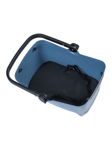 BASIL Tier- Hinterradkorb Hundeshopper "Buddy KF" in blau