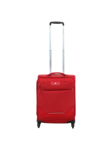 Roncato Joy - 4-Rollen-Kabinentrolley S 55 cm erw. (nero) in rosso
