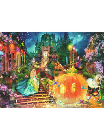 Ravensburger Puzzle 100 Teile Kinderpuzzle 100 XXL Teile - Tanz um Mitternacht Ab 6 Jahre in bunt