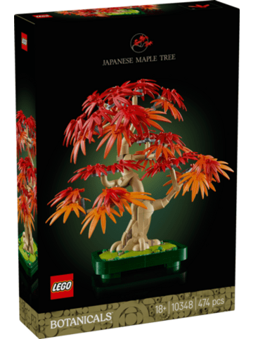 LEGO Japanischer Roter Ahorn  Bonsai-Baum in Mehrfarbig ab 11 Jahre
