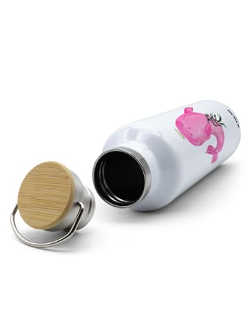 Mr. & Mrs. Panda Trinkflasche Edelstahl Sternzeichen Jungfrau oh... in Weiß