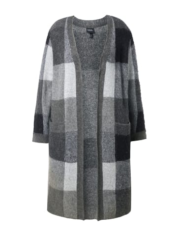 Ulla Popken Strickjacke in graphitgrau