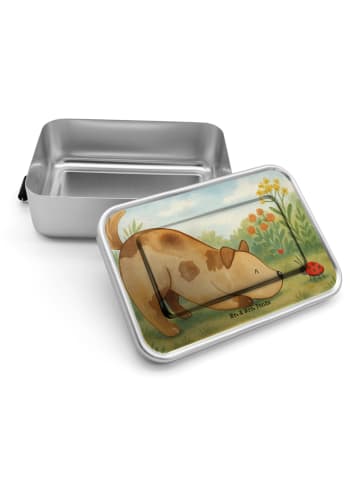 Mr. & Mrs. Panda Snackbox Hund Marienkäfer Design ohne Spruch in Weiß