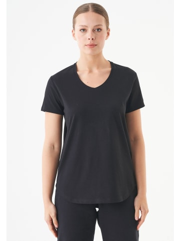 Organication T-Shirt "TUBA" in Schwarz