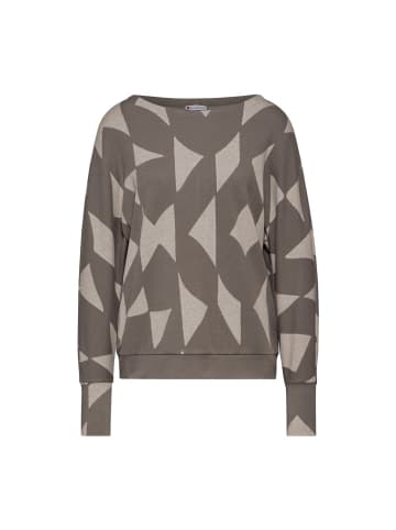 Street One Langarmshirt in rich mocha