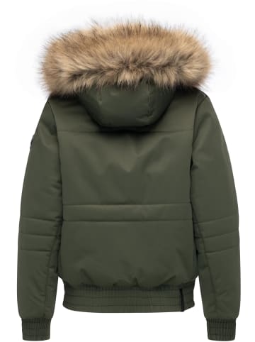 ragwear Winterjacke Deluxia YOUMODO in Dark Olive