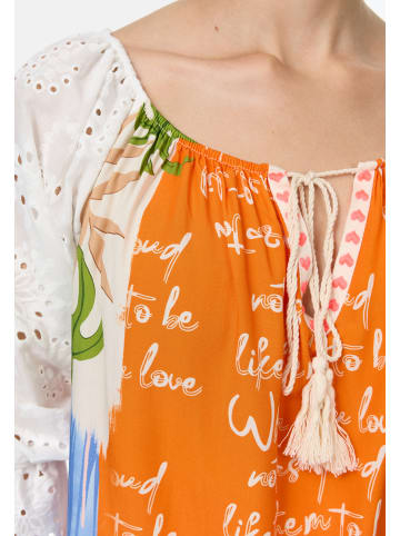 PM SELECTED Tunika Bluse in Orange