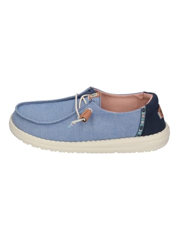 Hey Dude Halbschuhe-Slipper WENDY Chambray Boho in blau