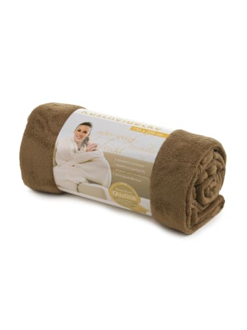 Gözze Wohndecke Kuscheldecke in taupe
