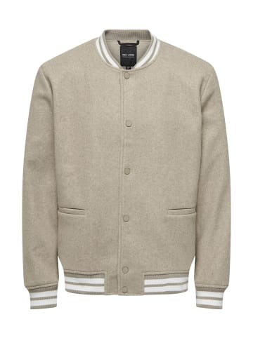Only&Sons Bomberjacke 'Denver' in beige