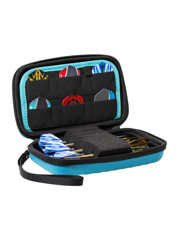 BULLS Dartcase Orbis HS Carbon Darttasche Dartbox Pfeilaufbewahrung Darts-Etui in blue